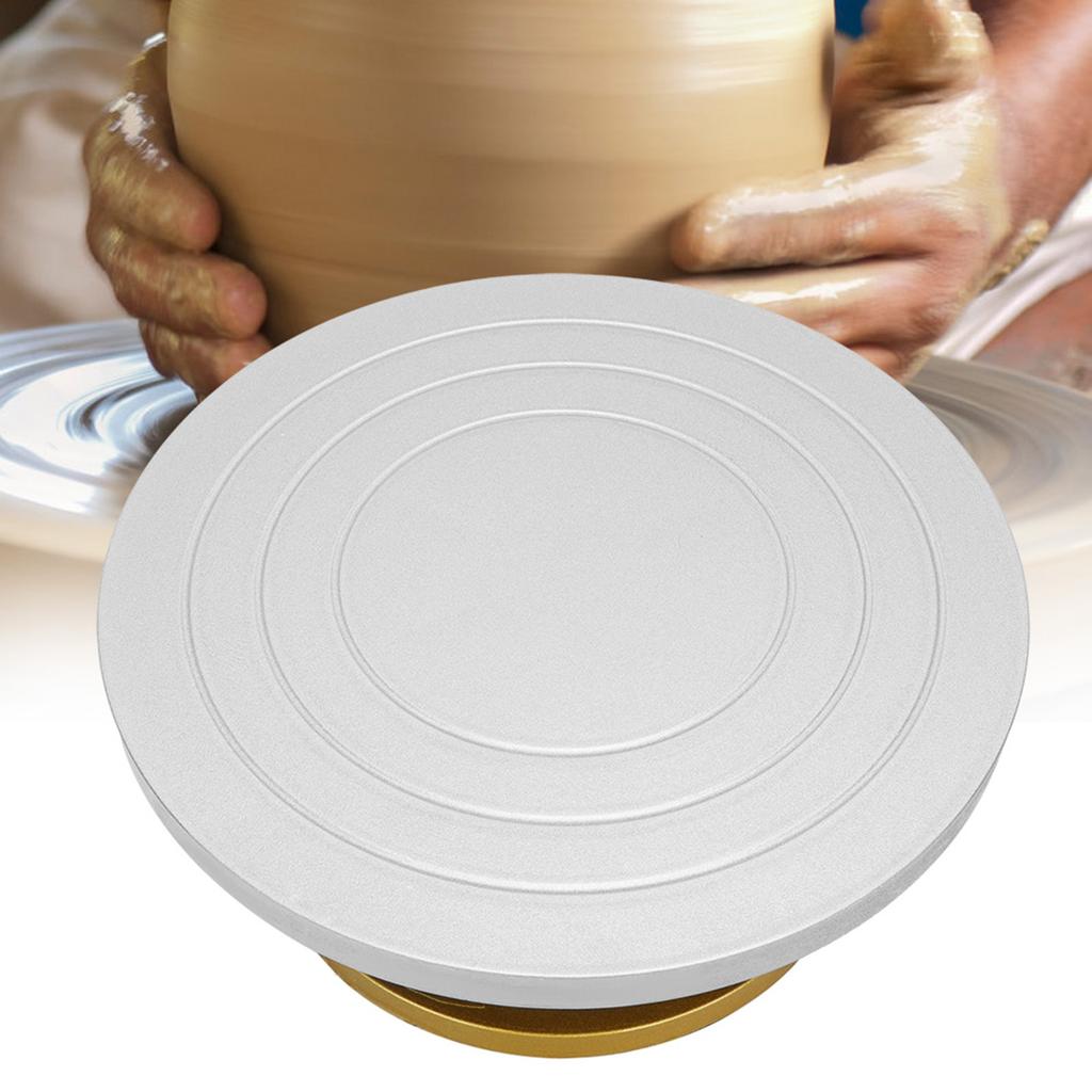 PVC Ceramic Machine Pottery Wheel Rotating Table Turntable Clay Modeling Sculpture(23cm)