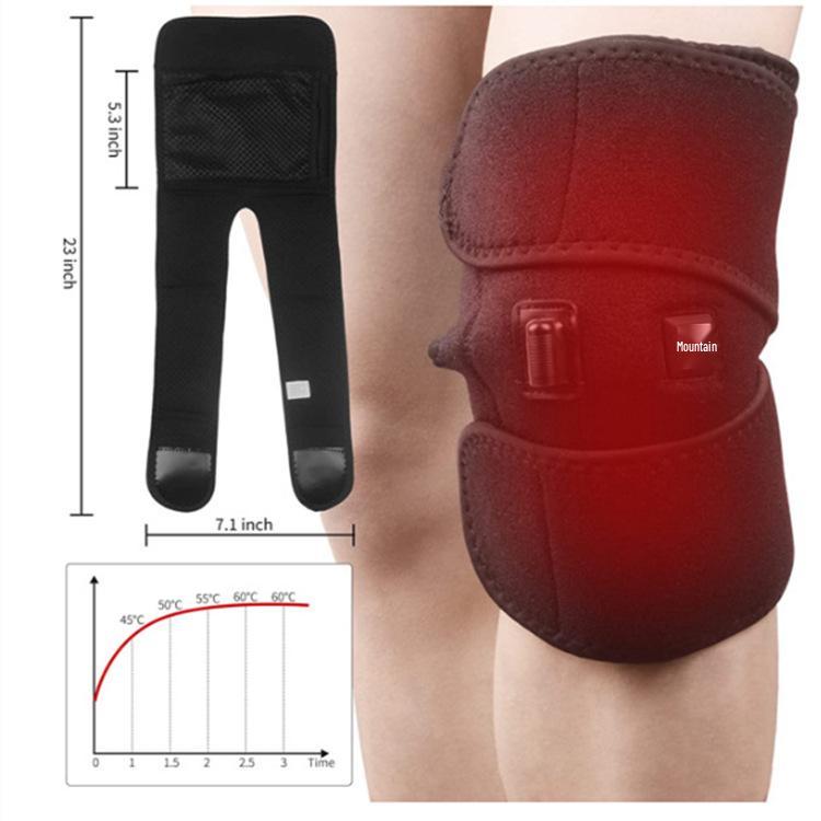 Heating Knee Pads: Thermal Therapy Leg Warmers for Safe Cold Protection for Middle-Aged and Elderly