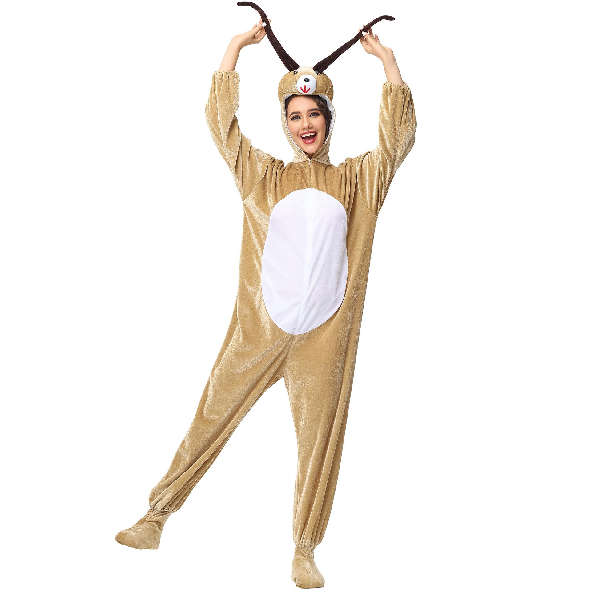 

Cartoon goat animal costume cos costume, halloween S