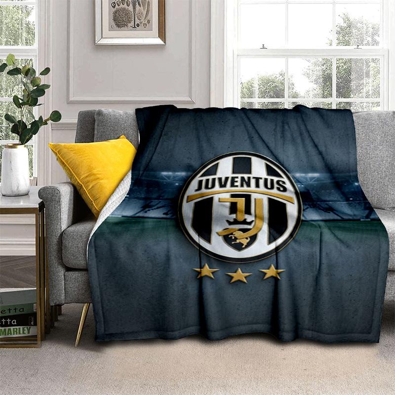 Juventus Football Club Logo Blanket Suitable For All Seasons Blanket Gift Bedroom Air Conditioning Blanket