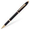 Cross Century II Black Lacquer Rollerball Pen with Premium Gift Medium Perfect Gift for Day or Promotion Box, Water-Based Ink, Nib, Father's