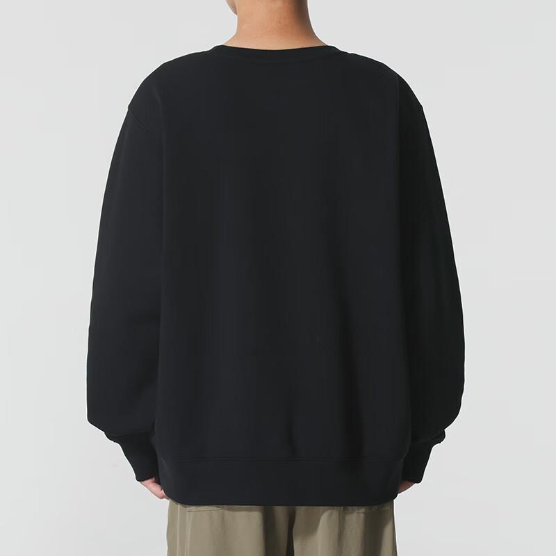New Nike Swoosh Sweatshirts Men's Black FN3887-010