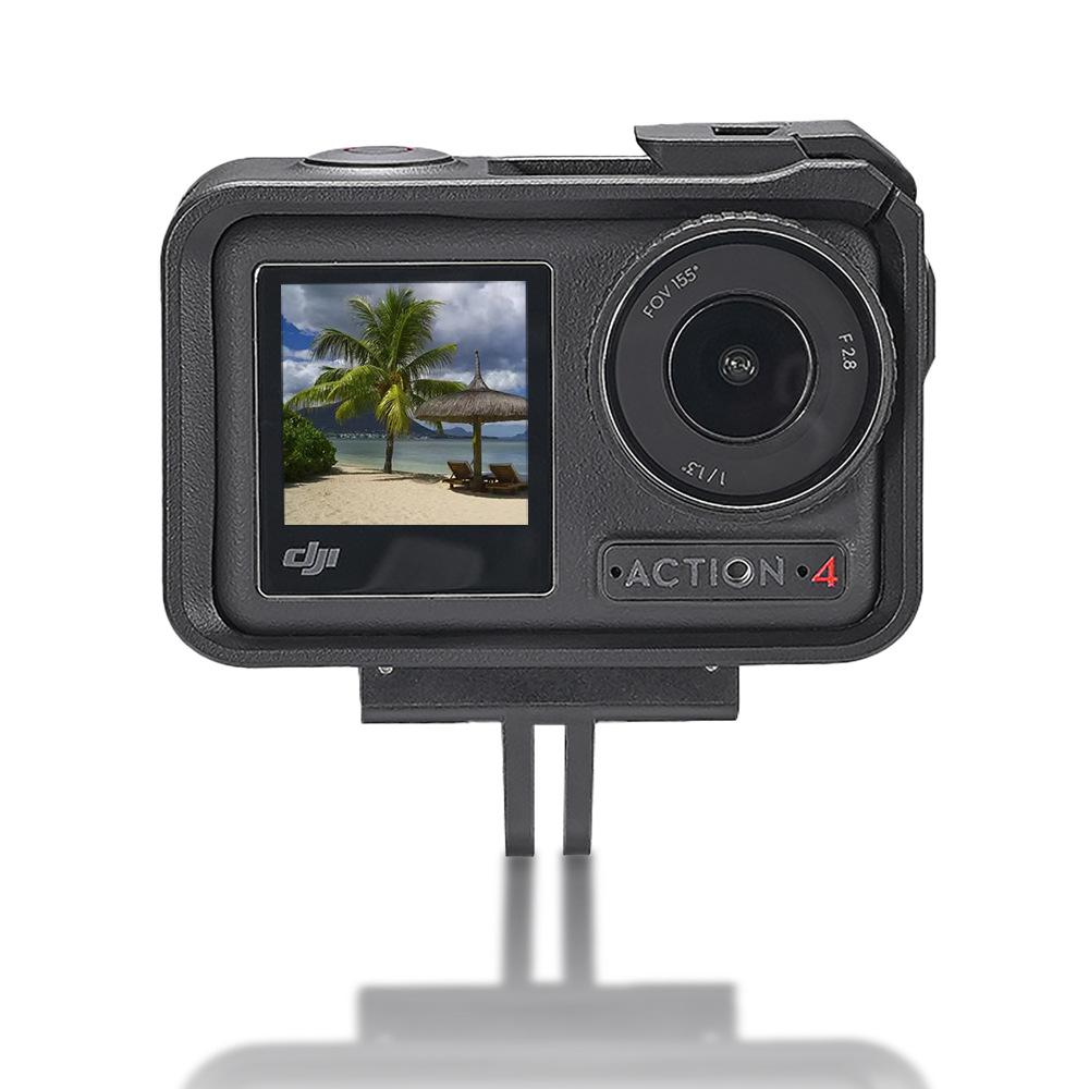 Magnetic Two Claw Adapter 1/4 Thread For DJI Action 5Pro 4 3 Universal Port Osmo Action 5 Pro Camera Magnet Accessories