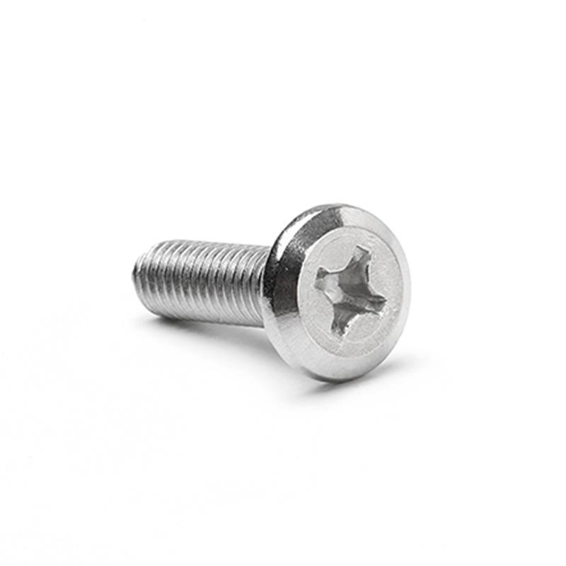 304 Stainless Steel Flat Countersunk Cross Head Screws, Beveled Edge, Sizes M2-M10