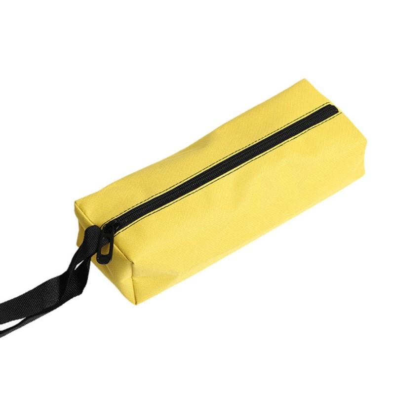 Multifunctional Hand Tool Organizer Bag Thick Canvas Storage with Zipper for Small Tools Wrench Screwdriver Portable