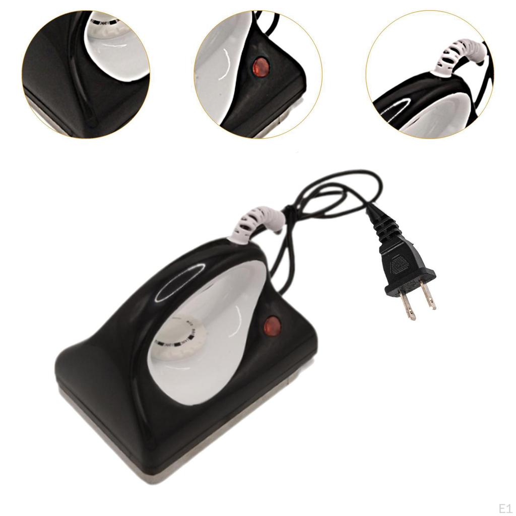 Ski Snowboard Waxing Iron Heats Up Quickly Tool Good Grip Control Adjustable Temp Rust