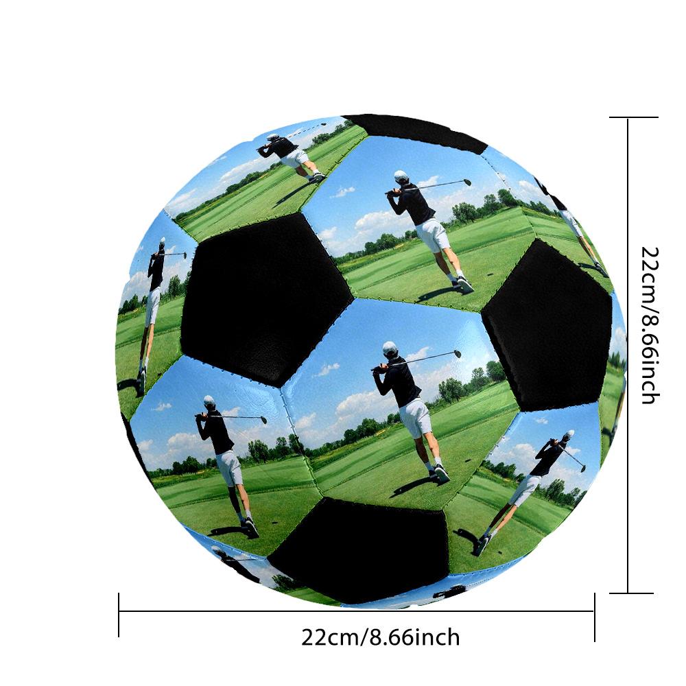 Golf Practice Customize photos Size 5 Soccer Ball Machine Sewn Indoor/Outdoor Universal Football Personalized Soccer Ball