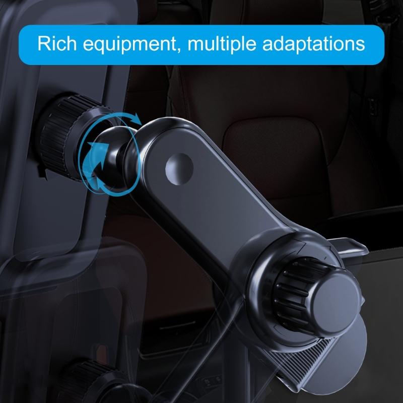 Vehicle Screen Support Extension Rod Stand with Height Adjustment for Drivers & Passenger, Navigation Movies Video Calls