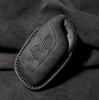 Suede Faux Leather Car Key Case Cover For MG MG4 MG5 MG6 MG7 ZS EV HS EHS ZX GT Car Key Case Protector MG Key Case Keychain