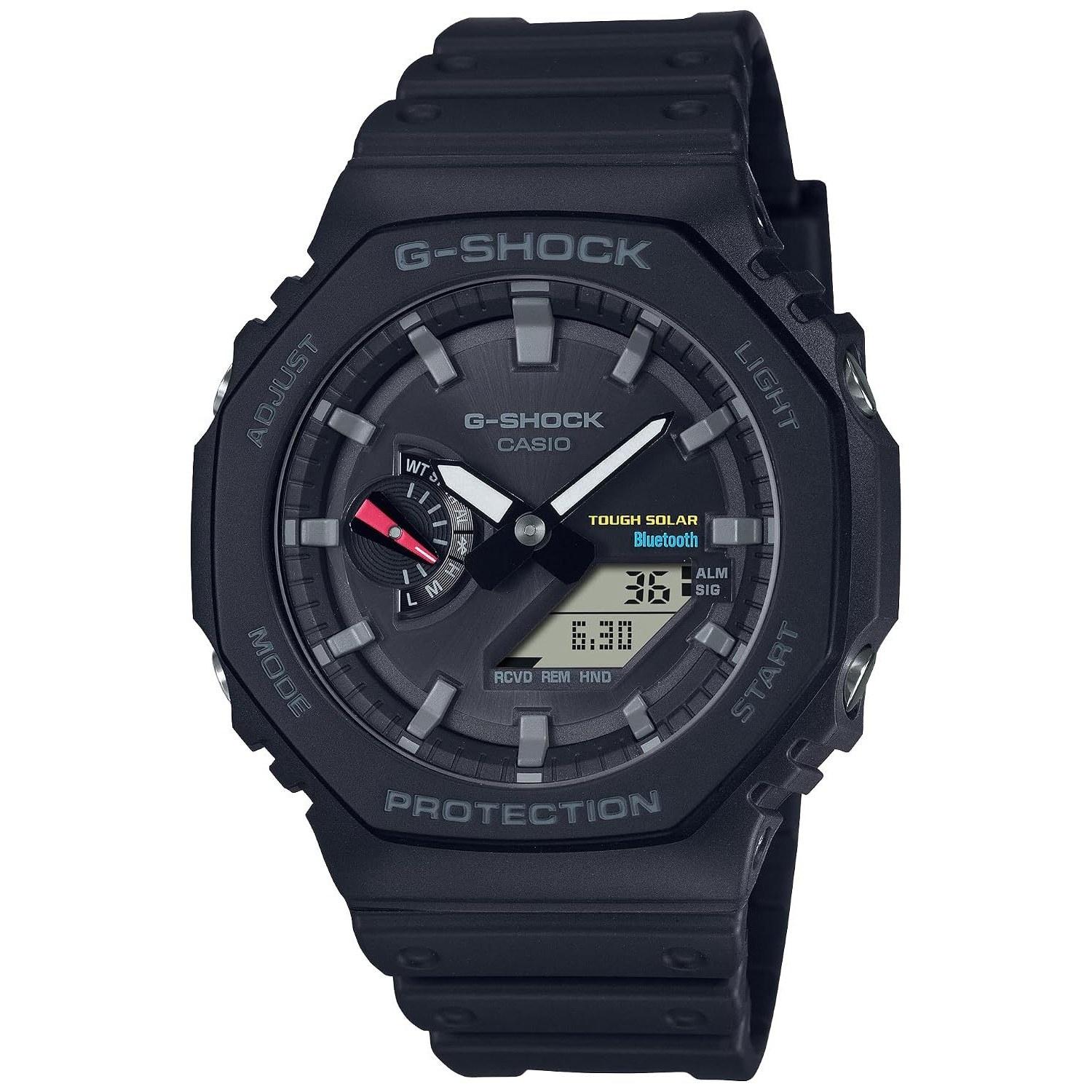 Casio wristwatch G-Shock Bluetooth equipped solar GA-B2100-1AJF mens black