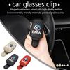 Car Eyeglass Holder Glasses Storage Clip Organize Accessories For Performance M2 M3 M4 X1 X3 X4 X5 E87 X7 E91 G20