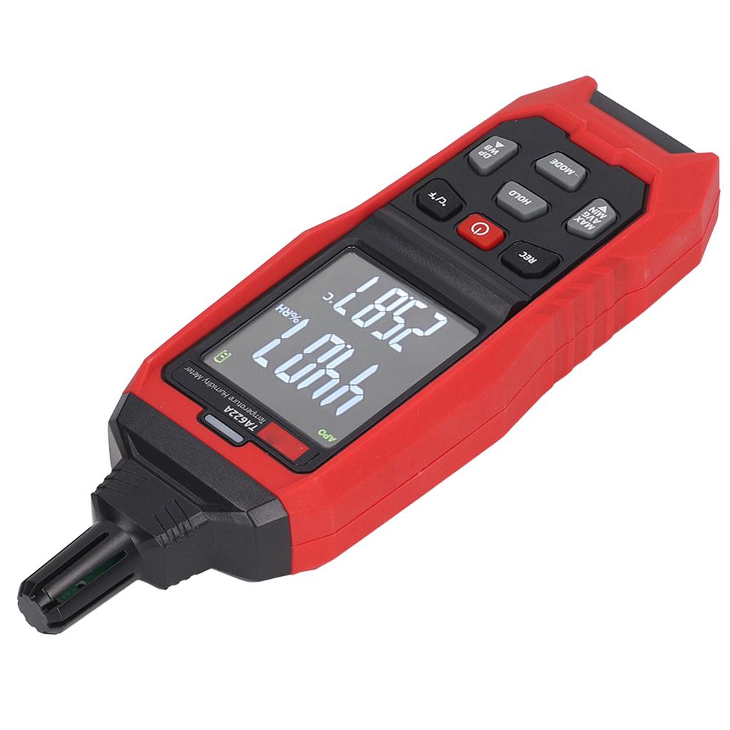 Digitales Feuchte-Temperatur-Messgerät Hygrometer LCD-Anzeige Luft Taupunkt Feuchtkugeltemperatur Tester