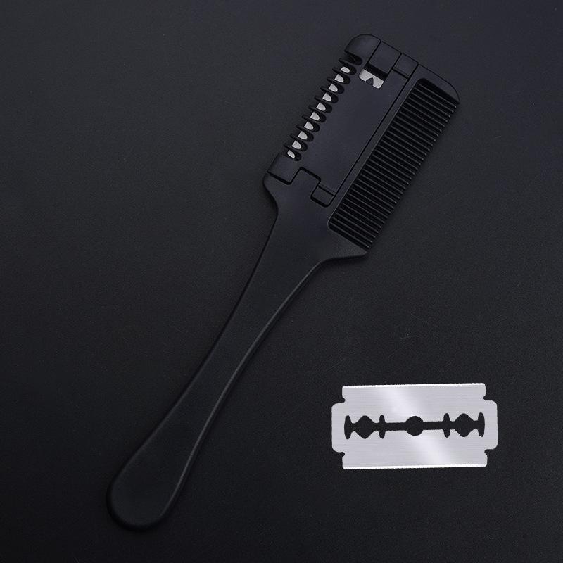 Women's DIY Haircut Thinning Razor Comb for Bangs & Home Hairdressing
