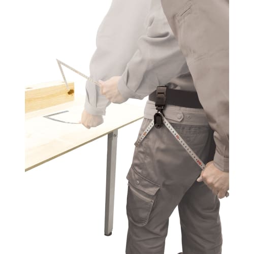 Shinwa Sokutei Mag-Catch Type Holder for Curved Rulers, 12427