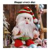 Christmas Light Music Electric Move Left And Right Elderly Ornaments Decoration Holiday Gift