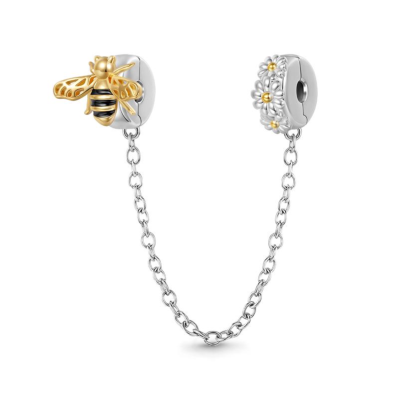 New Copper Butterfly Sunshine Sunflower Bouquet Exquisite Charm Talisman Pendant Fit Original Bracelet Diy Women'S Jewelry