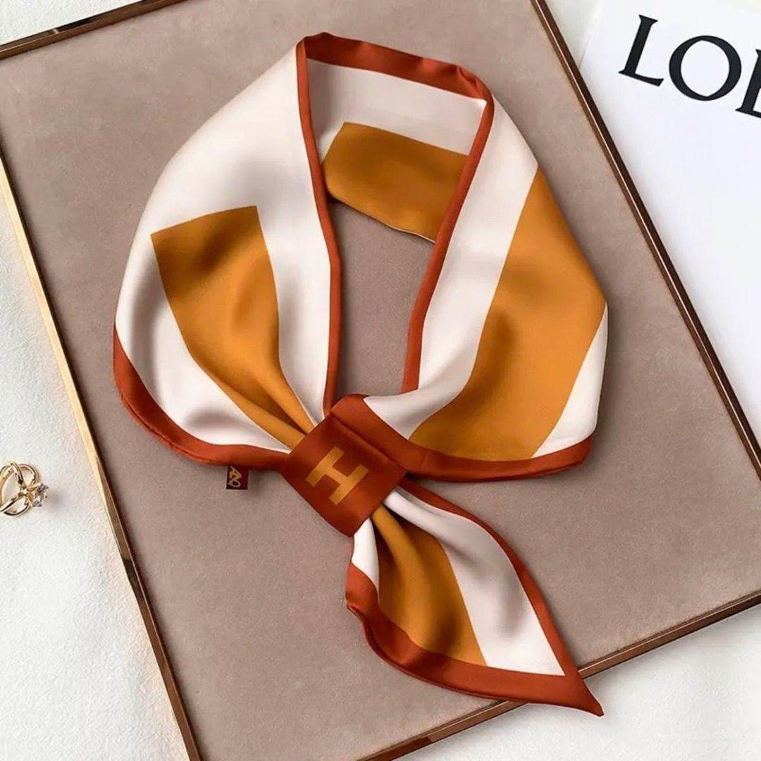 

Модный женский шарф на весну и лето, маленькая шелковая сумка с ручкой, головной платок с лентами, маленькие узкие шарфы, шарфы 75*13