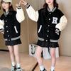 Cappotto Lento per Ragazze Y2K Manica Lunga Giacca Primavera Autunno Uniforme Baseball Comoda per Bambini Festa