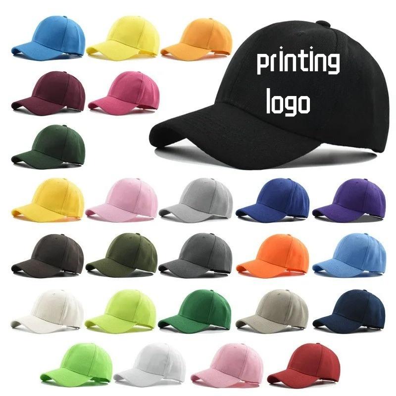 Custom Printed Logo Baseball Cap For Men'S And Women'S Hats Custom Logo Men'S Hat Snapback Printed Text Design Trucker Cap