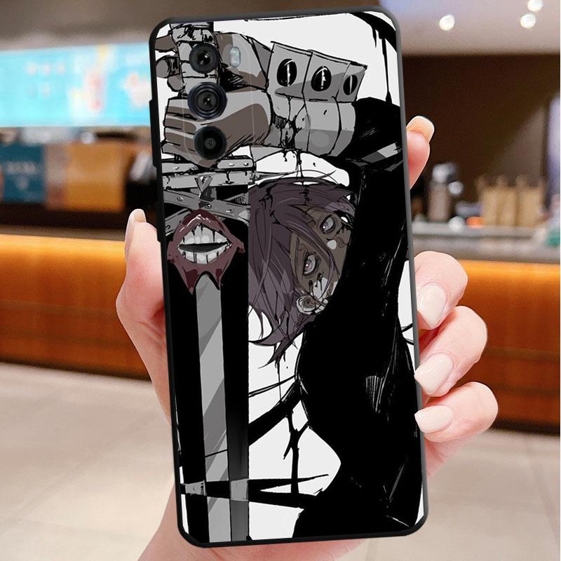 Phone Case For Motorola Edge 60 50 40 Pro 60 50 40 30 Ultra Neo Fusion Moto G Stylus G Soul Eater Crona
