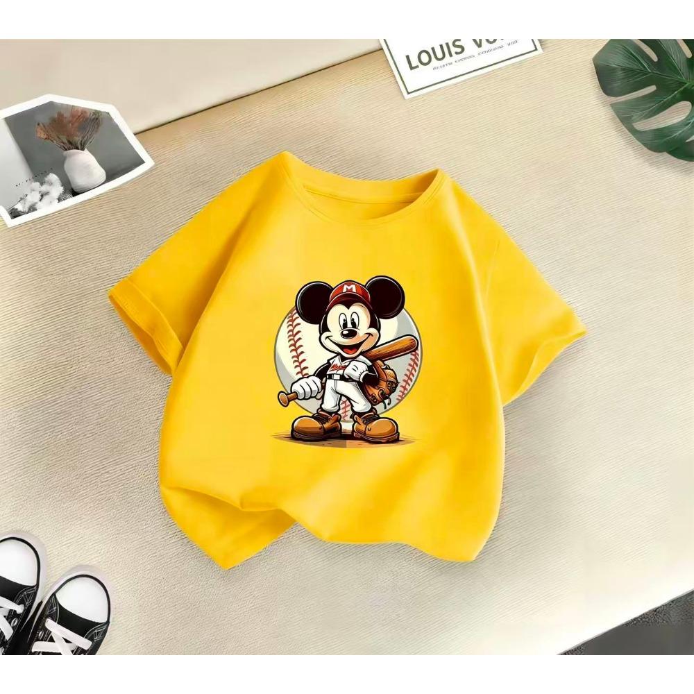 Pattern summer children's T-shirt fashionable street casual wear