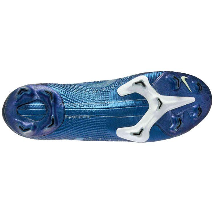 Nike Mercurial Superfly 7 FG Firm Ground Slip Resistant Abrasion Resistant Soccer Shoes Unisex Blue BQ5469-401