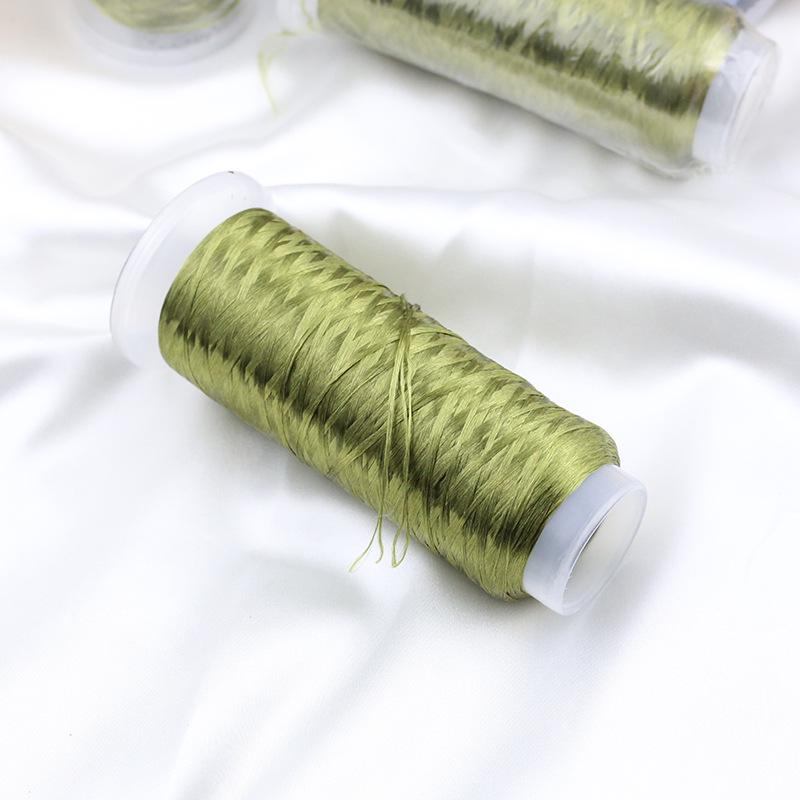 High-Gloss Woolen Thread Hairpin with Floral Line and Tassel - Handmade Ancient Style Jewelry Accessory
