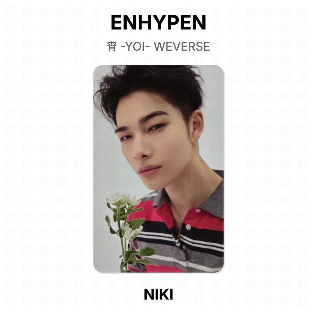 ENHYPEN -YOI- WEVERSE Offizielle Fotokarte