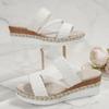 Fashion Zoki Lightweight Thick Sole Woven Slippers for Women 2025 Summer Wedge Heels Sandals Woman Plus Size Platform Sandles Female
