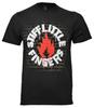 Official Stiff Little Fingers T Shirt Wall Black Punk Logo New S To XXL