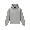 American Retro Streetwear Hooded Cardigan Loose Fit Men Women Fall Winter