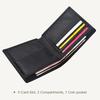 High-end woven wallet generation RFID medium and long loose-leaf wallet leather black hand bag