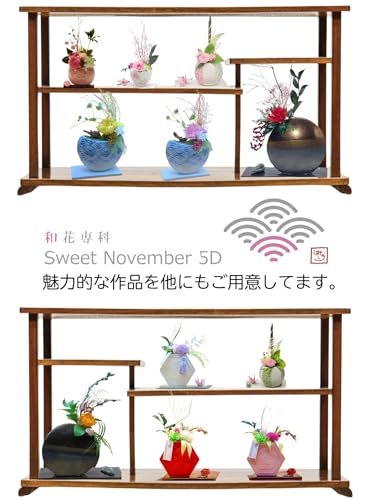 Sweet November 5D Japanese Classic Style Preserved Flower Gift by Comomo