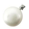 Pendant top Silver Women Pearl used