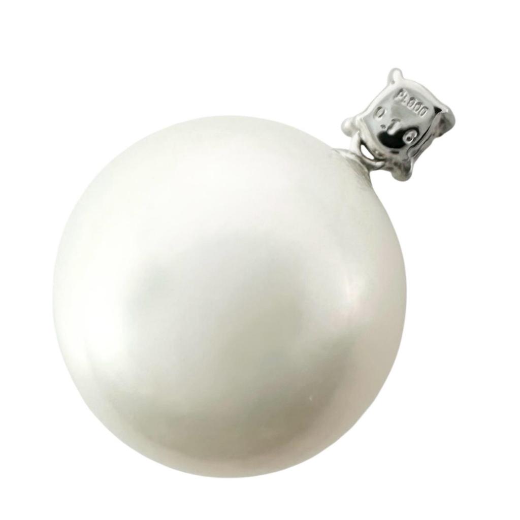 Pendant top Silver Women Pearl used