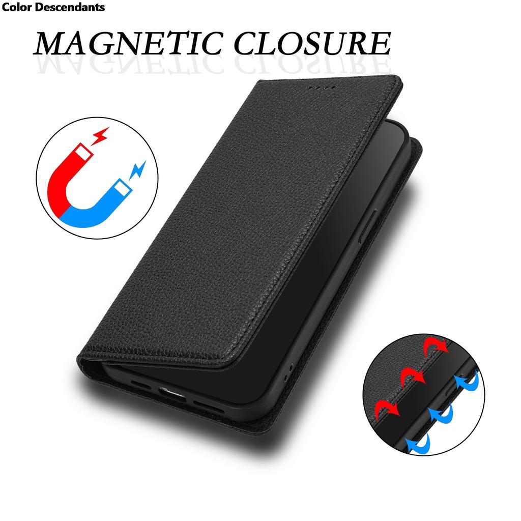 Magnetic Flip Phone Case for VIVO Y400 Y500 X300I X200S V60 Y76 Y31 Y39 V50 LITE S30 iQOO Z9X Leather Book Case with Card Slots