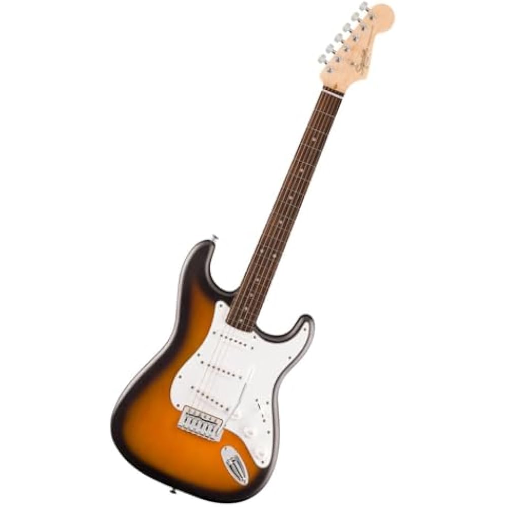 Squier by Fender Squier Electric Guitar Debut Collection™ Stratocaster®, Laurel Fingerboard, Whit...