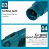 588Vf 30000RPM Dust Collector Sweeper Garden Tools Handheld Leaf Blower Cordless Electric Air Blower