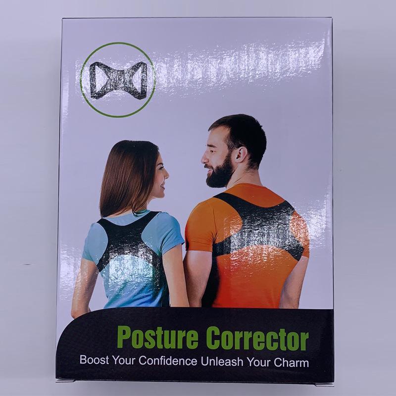 

Пояс для коррекции осанки для взрослых: Регулируемый фиксатор ключицы и незаметный корректор осанки One Size