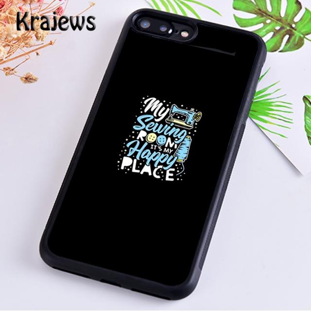 love Sewing Machine Pattern For iPhone 17 Air 16 Phone Case Cover 15 14 plus 12 13 pro max coque Fundas