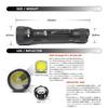 BLACKWOLF A16R LED Handheld 1100 AR CREE XLamp HD Powerful Flashlight with Memory Ideal for Bicycle and Work Micro and 18650 Battery Pack Flashlight,