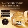 ZOZU 24k Gold Hyaluronsäure Augencreme Gegen Dunkle Ringe Tränensäcke Straffend Feuchtigkeitsspendend Augen Hautpflege Produkte