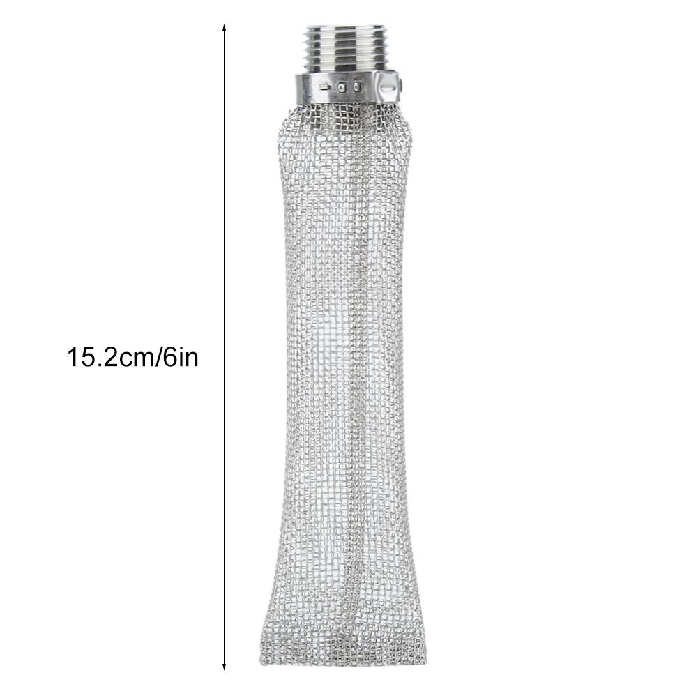 1Celsius2in NPT Stainless Steel Beer Filter Screen Mesh Filter for Homebrew Beer Kettle Mash Tun(6in)
