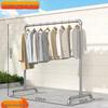 Stainless Steel Floor-Standing Drying Rack for Clothes
