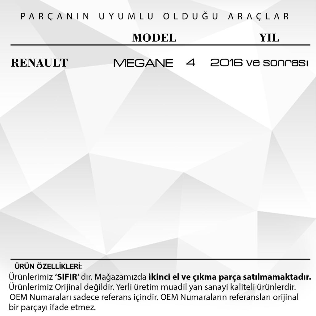 Key Button Rubber for Renault Megane 4