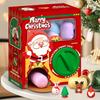 ChildrenChristmas Twist Egg Machine Fun Egg Toy Mini Claw Arcade Twist Egg Fun Box Toy DIY Puzzle Game Grab Doll Surprise Gifts