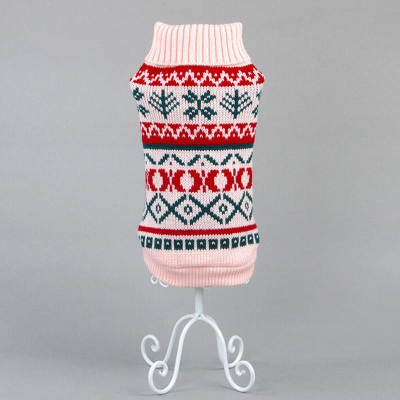 Pullover Kleidung Snowflower Welpe Hund Haustier Katze Jacke Strickpullover