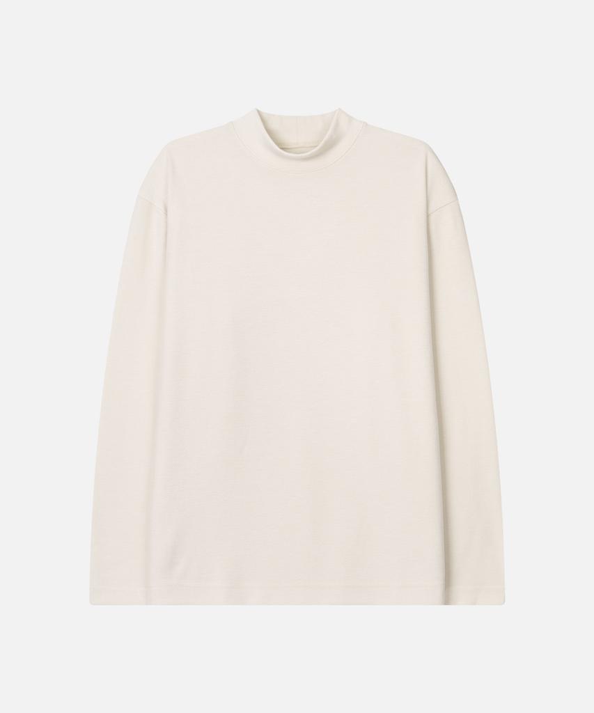 DRAW FIT Mock Neck Knit T-Shirt [9 Colors] (B Type)