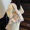 Handheld Cloth Bag Women's Bag Spring New Fashion Love Tote Bag Casual Large-capacity Shopping Bag Bag