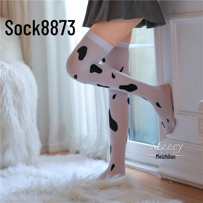 Trendy Cute Kawaii Milk Stockings - Japanese Student Style